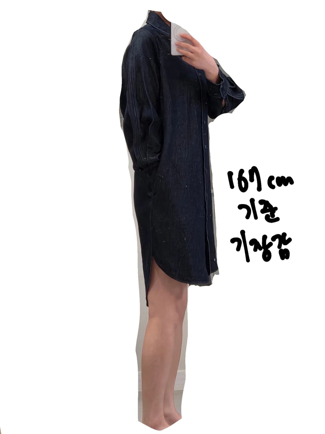 cos 코스 데님 원피스 32사이즈 상품이미지6