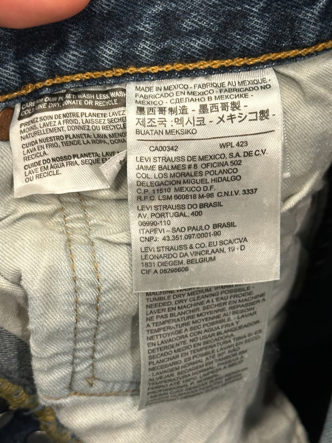 리바이스 501 W31 L32 상품이미지3