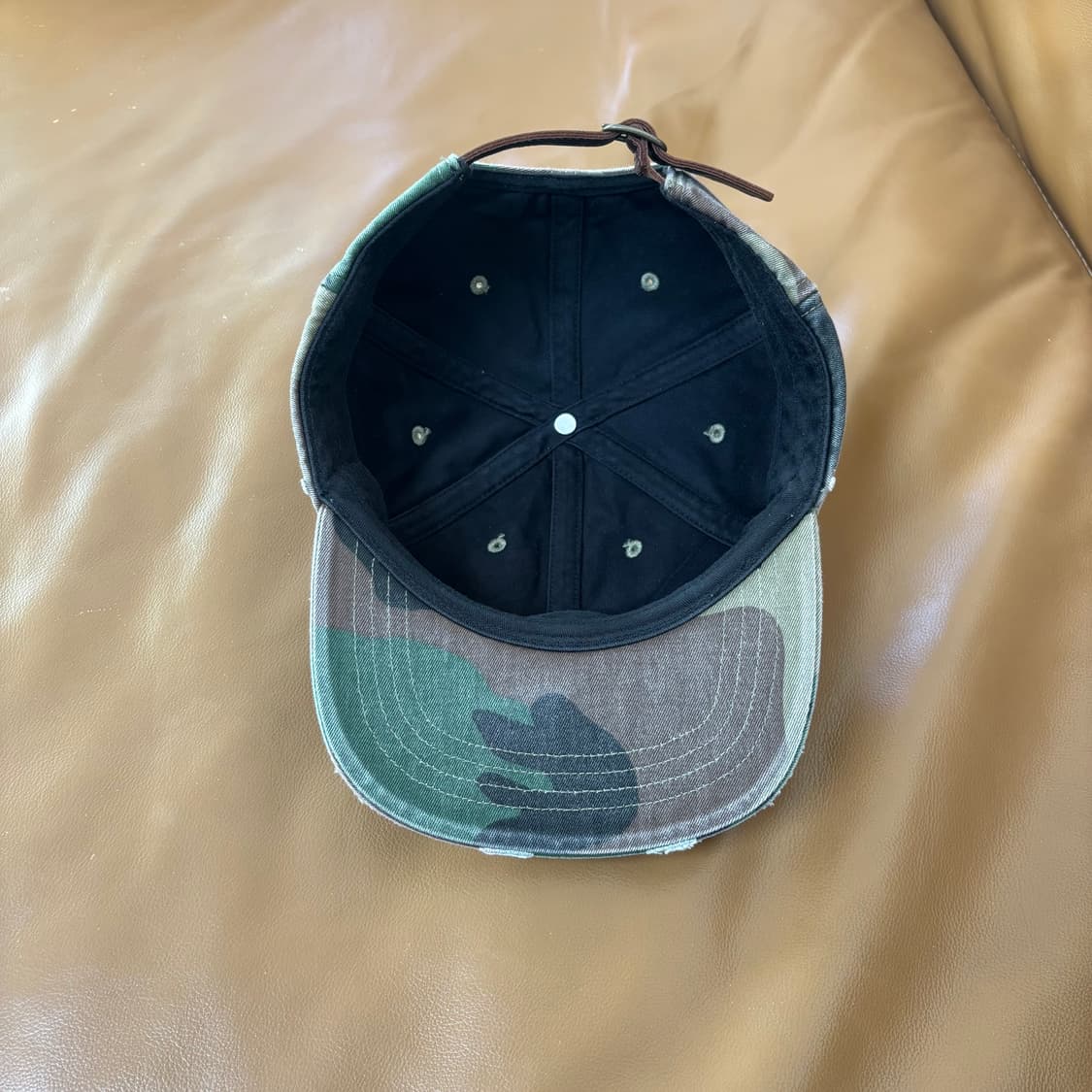 슈프림 6패널 볼캡 모자 우드랜드 카모 크러쉬 상품이미지6