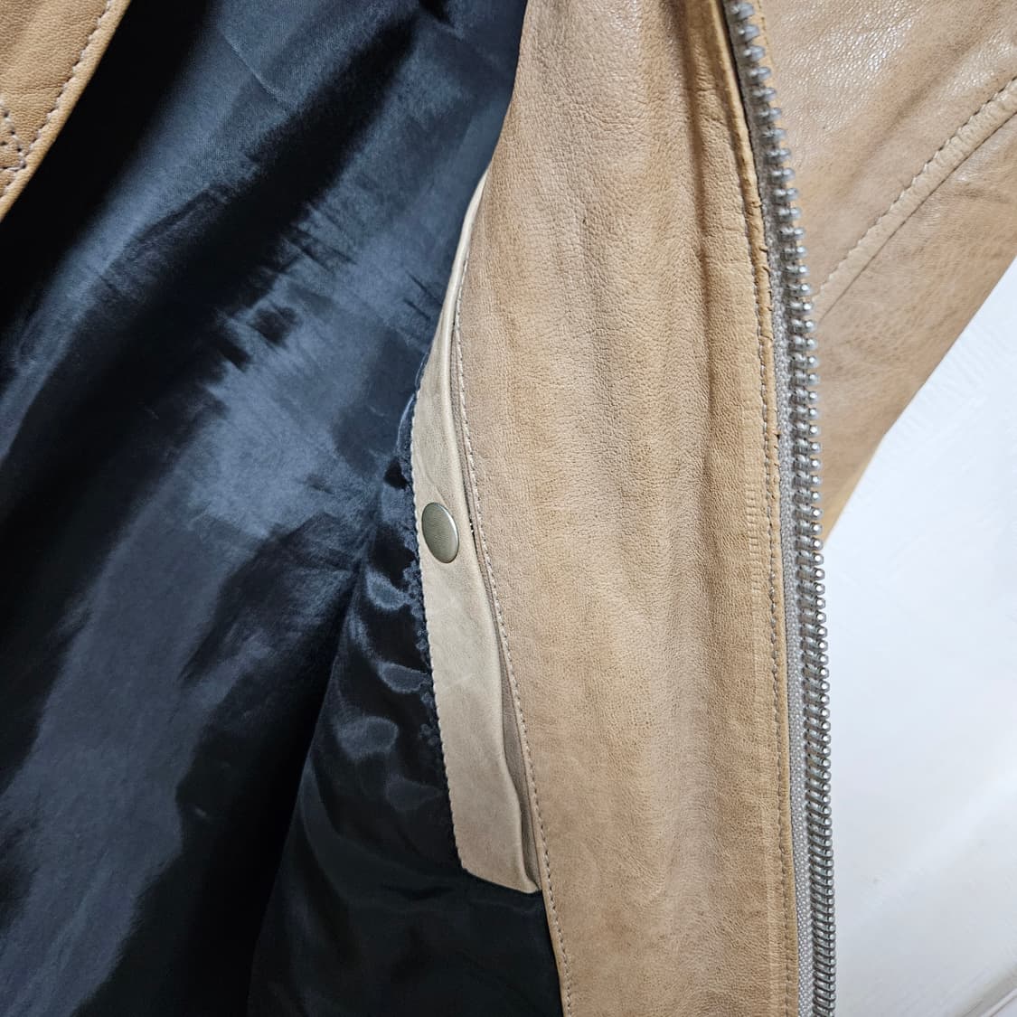 디젤 브라운 레더자켓 상품이미지7