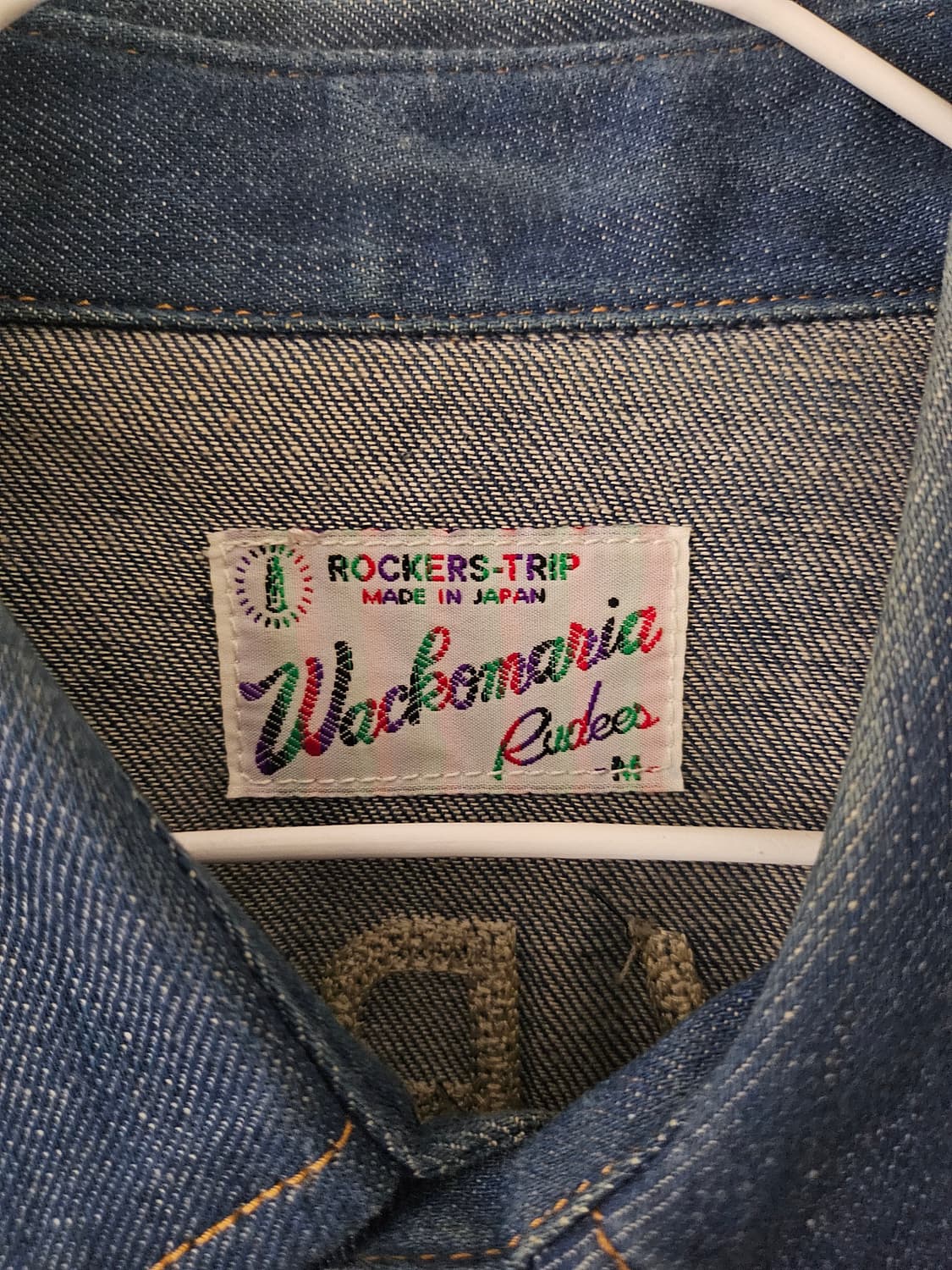 와코마리아 wacko maria 웨스턴 데님셔츠
 상품이미지5