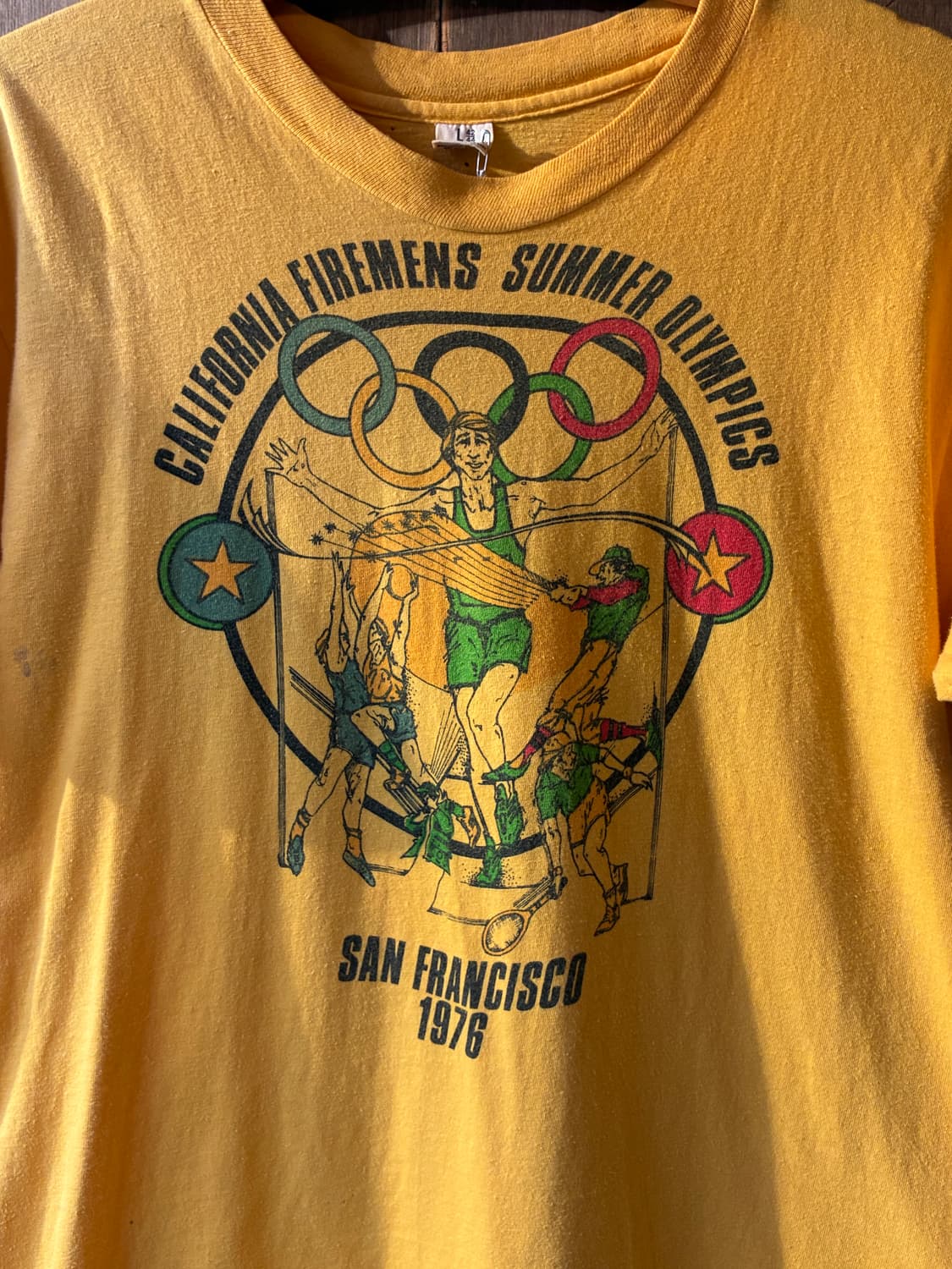 1976 California Firemens Olympics Tee 상품이미지2