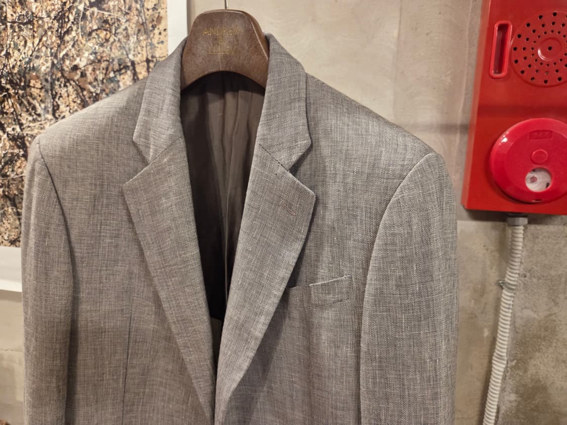 아르마니 꼴레지오니 린넨 자켓 상품이미지4