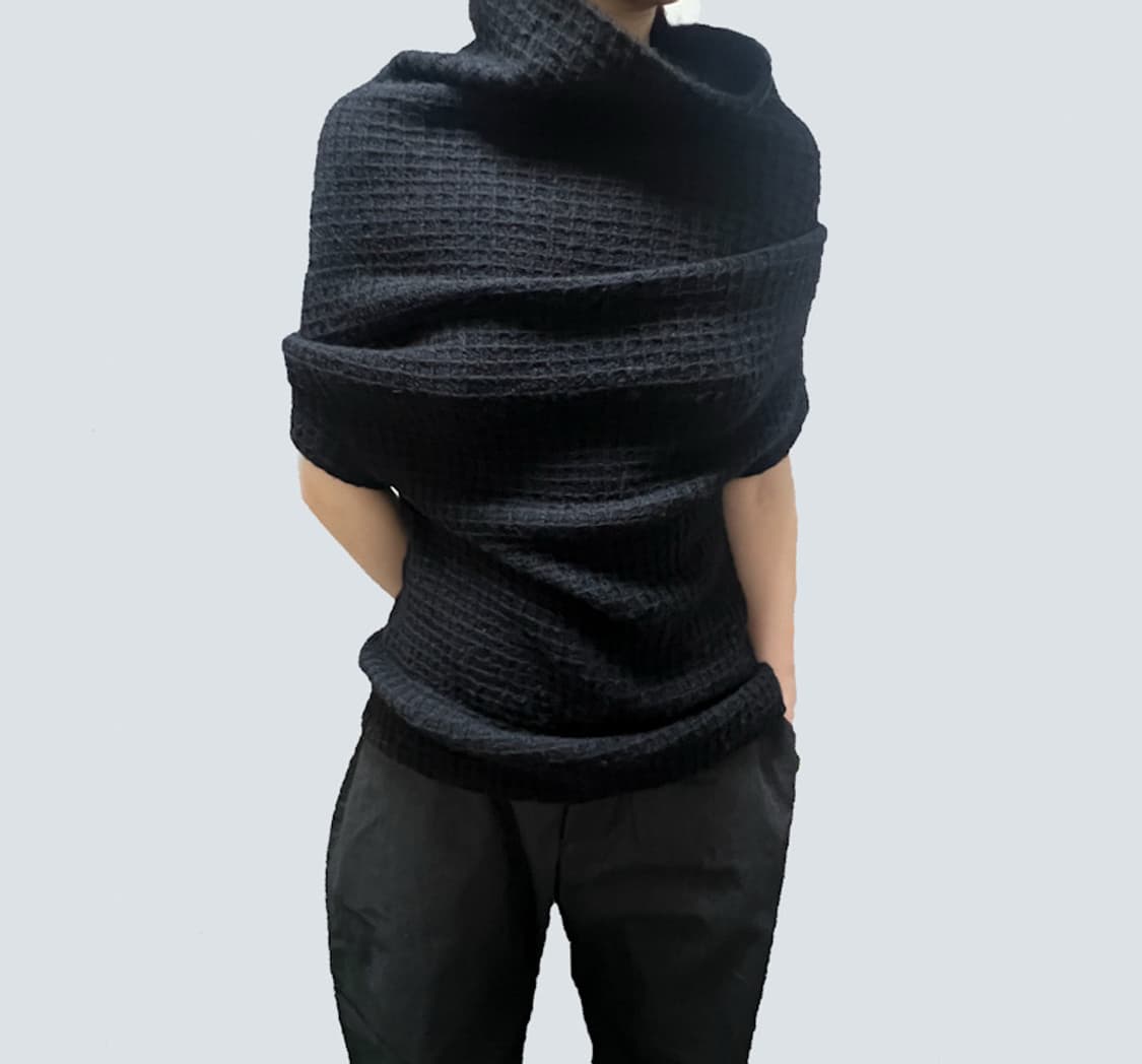 (착샷) 요지야마모토 noir 니트 상품이미지7