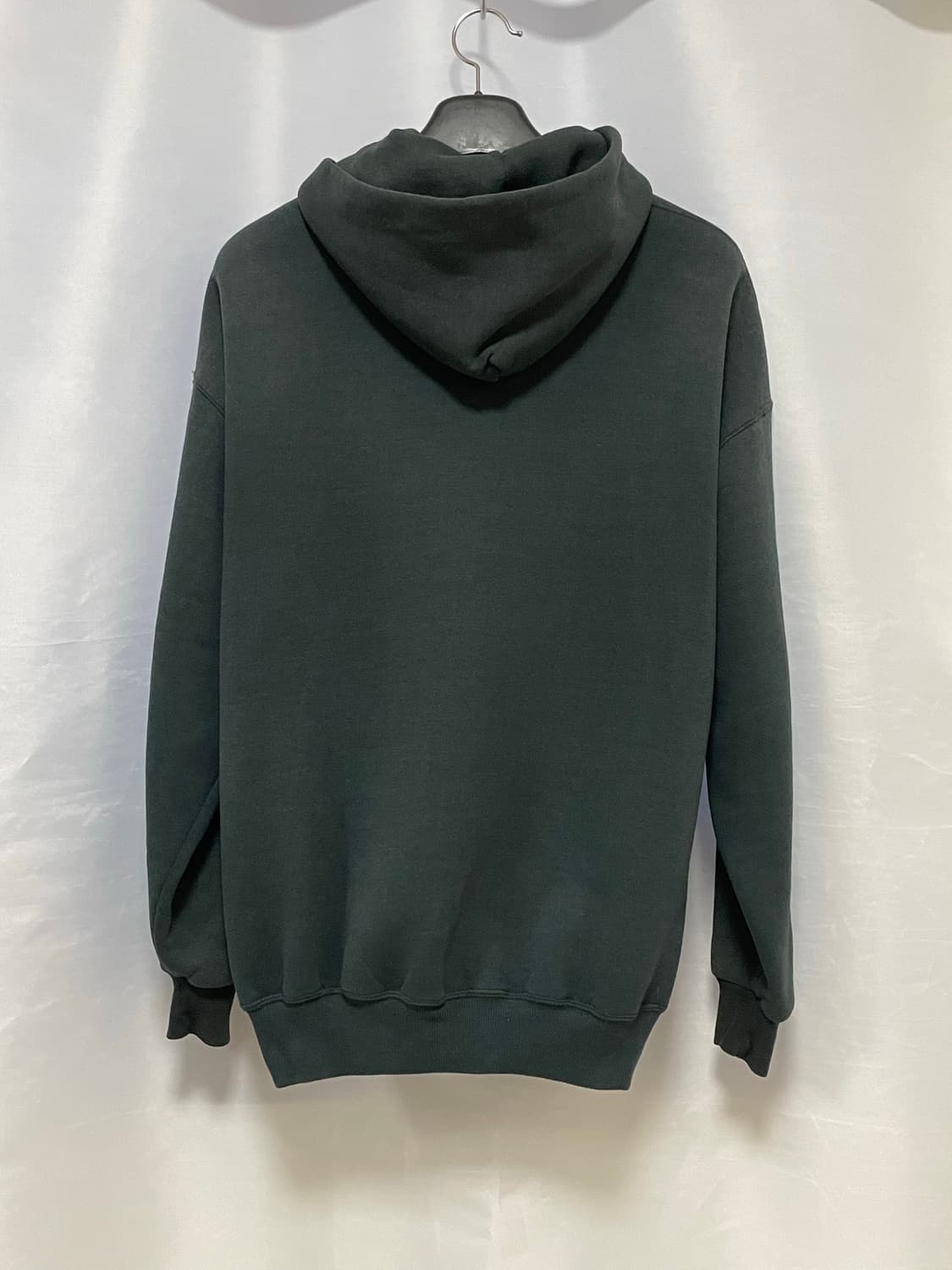 (XL) 90s 러셀 애슬래틱 50/50 후드 집업 블랙 상품이미지4