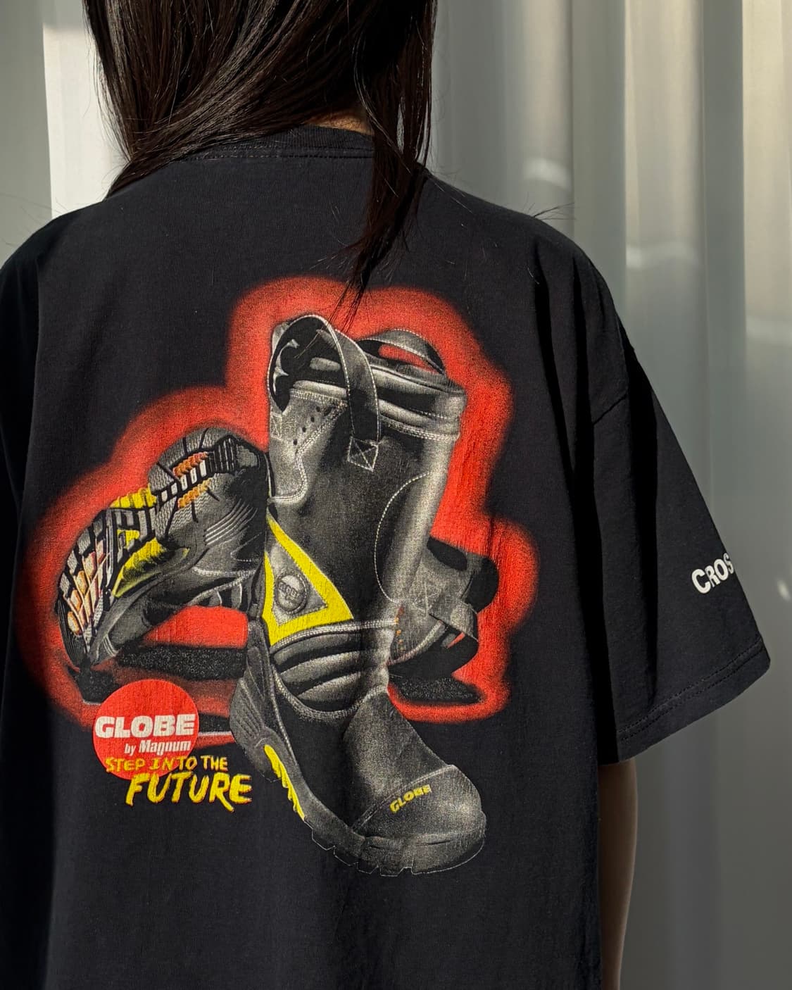 [L]길단 울트라 코튼 GLOBE 반팔 티셔츠 상품이미지1