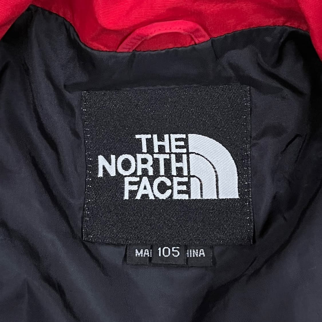 [정품/XL] 노스페이스 고어텍스 자켓 레드 블랙 b17 상품이미지5