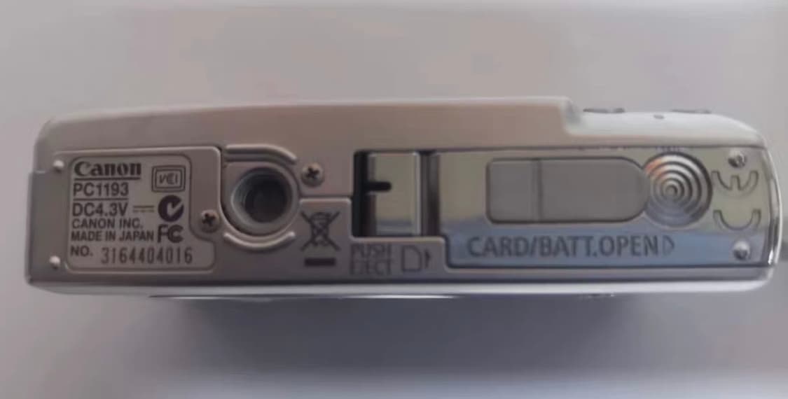 캐논 익서스 60 CANON IXUS 60 빈티지 디지털카메라 디카 상품이미지10