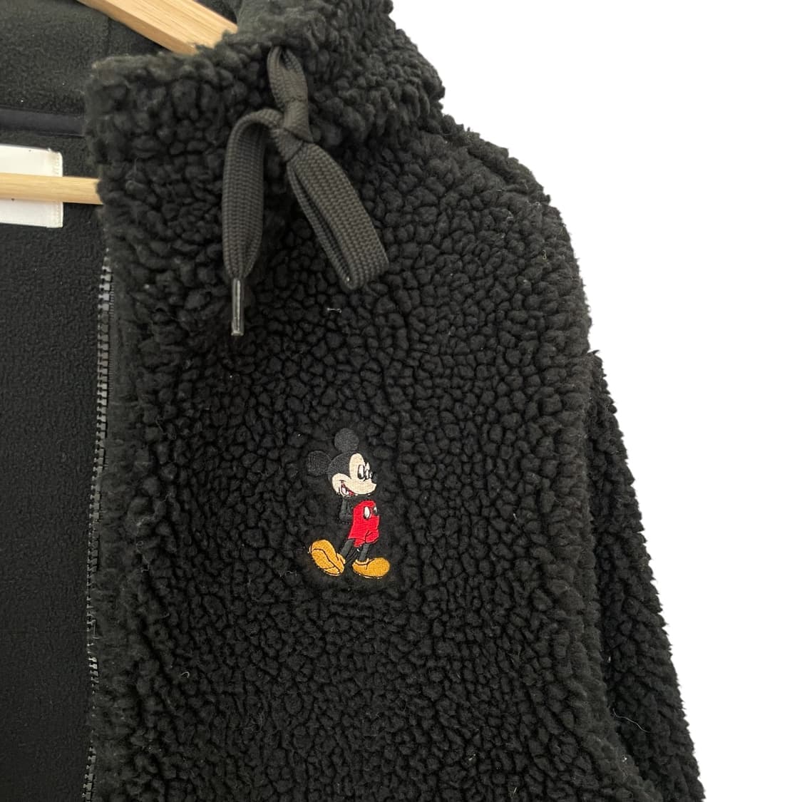 디즈니 미키마우스 자수 후드 플리스 후리스 점퍼 자켓 상품이미지2