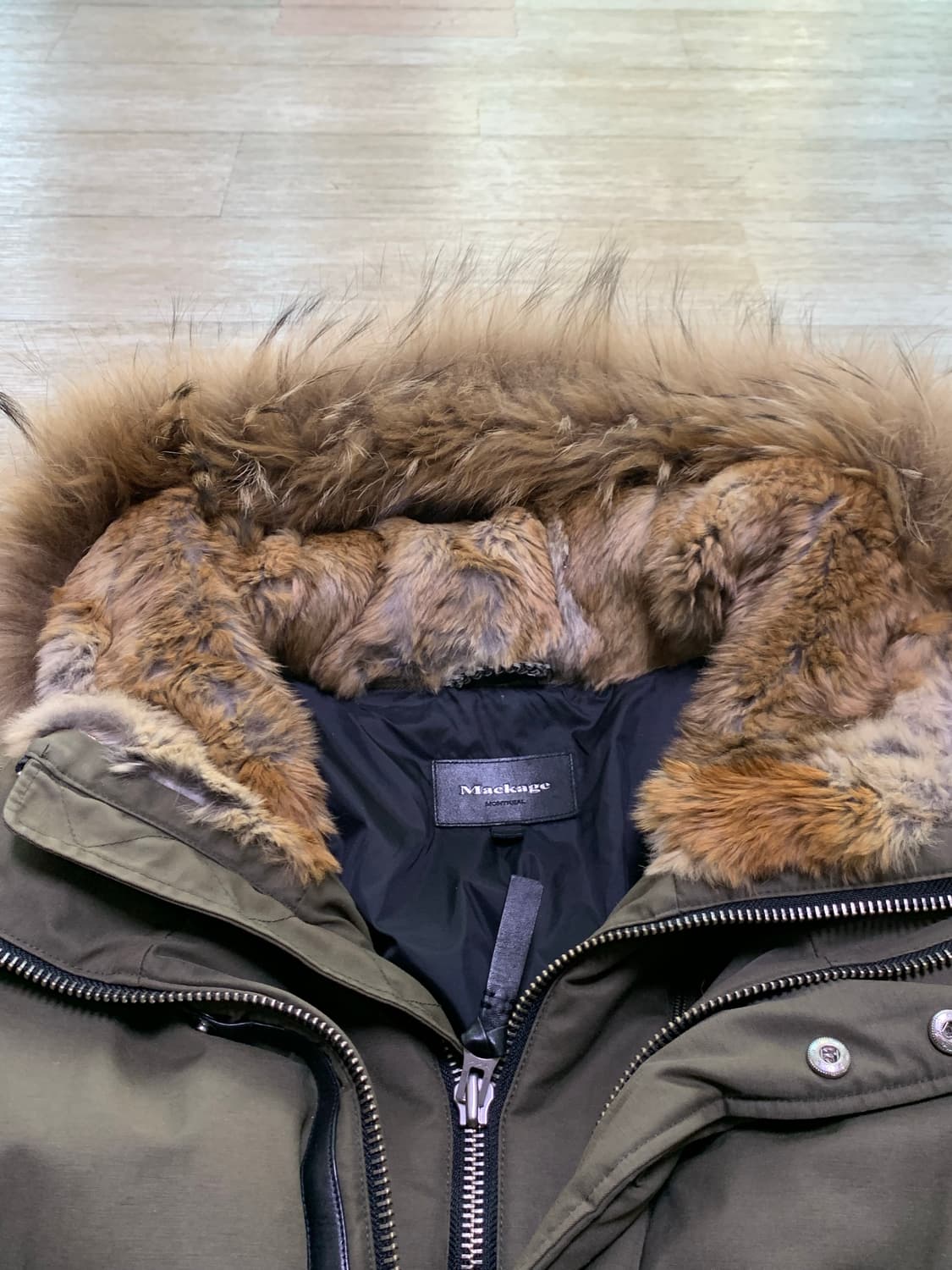 맥케이지 에드워드 덕다운 폭스퍼 패딩 상품이미지7