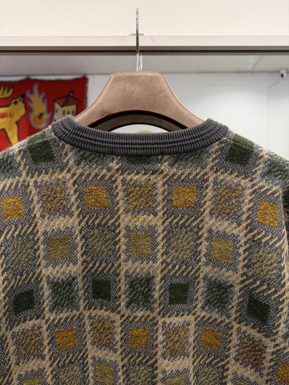 Golden Bear 골든베어 빈티지 울 니트 (made in Japan 상품이미지4