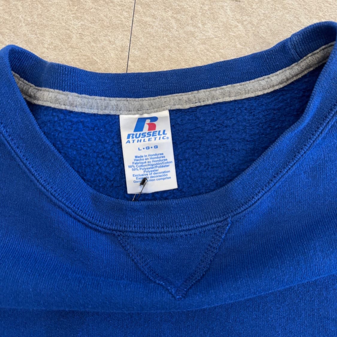 00s 러셀 블랭크 스웻셔츠 상품이미지3