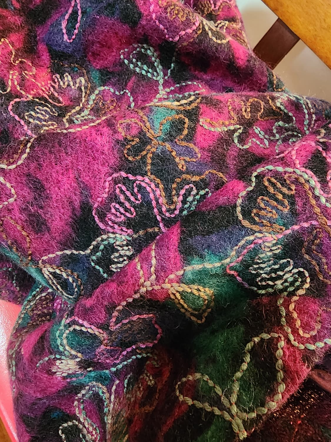 빈티지 수제 모헤어 스커트 44-55 상품이미지9