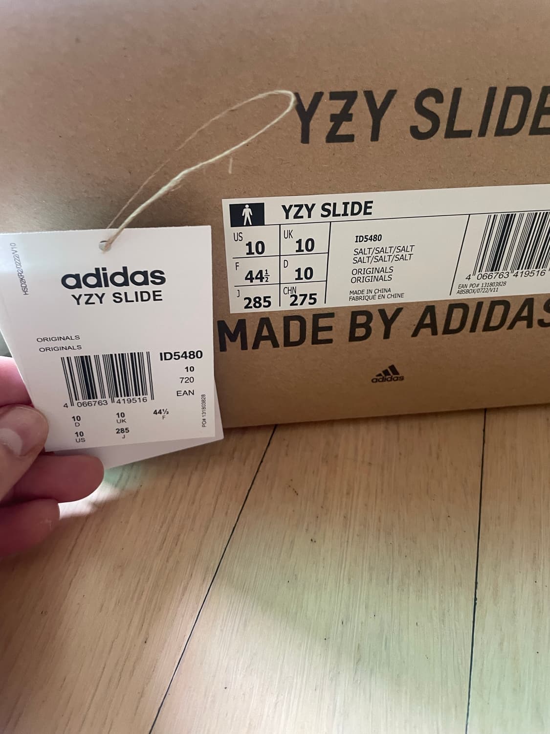 (285) 아디다스 이지 슬라이드 솔트 yeezy yzy 상품이미지4