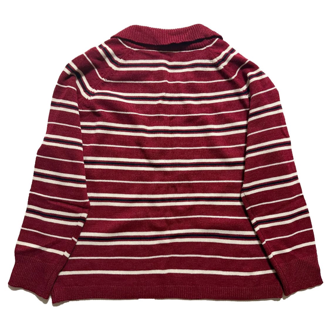 새상품 여자 스트라이프 카라넥 니트 상품이미지2