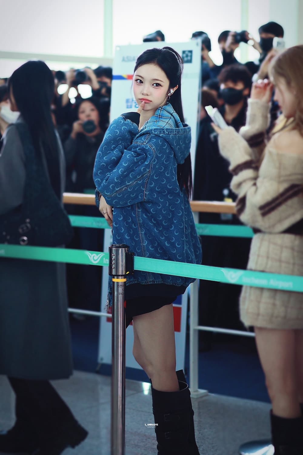 마린세르 데님 후드 자켓 44 사이즈 상품이미지4