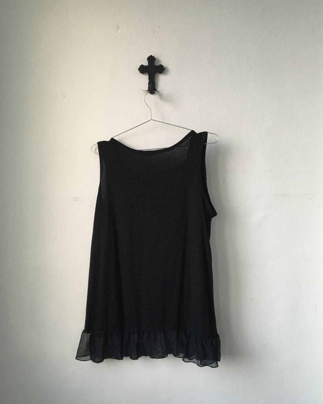 Lace point sleeveless 상품이미지3