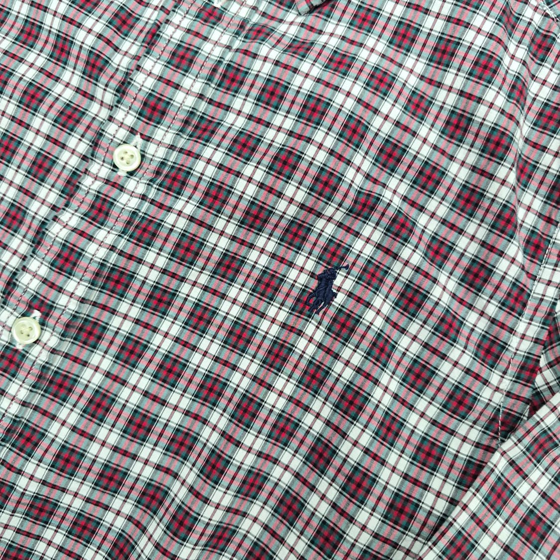 14-16t 랄프로렌 체크 셔츠 상품이미지3