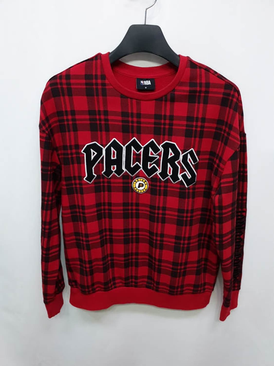 MLB 남성 체크 맨투맨 95 상품이미지1