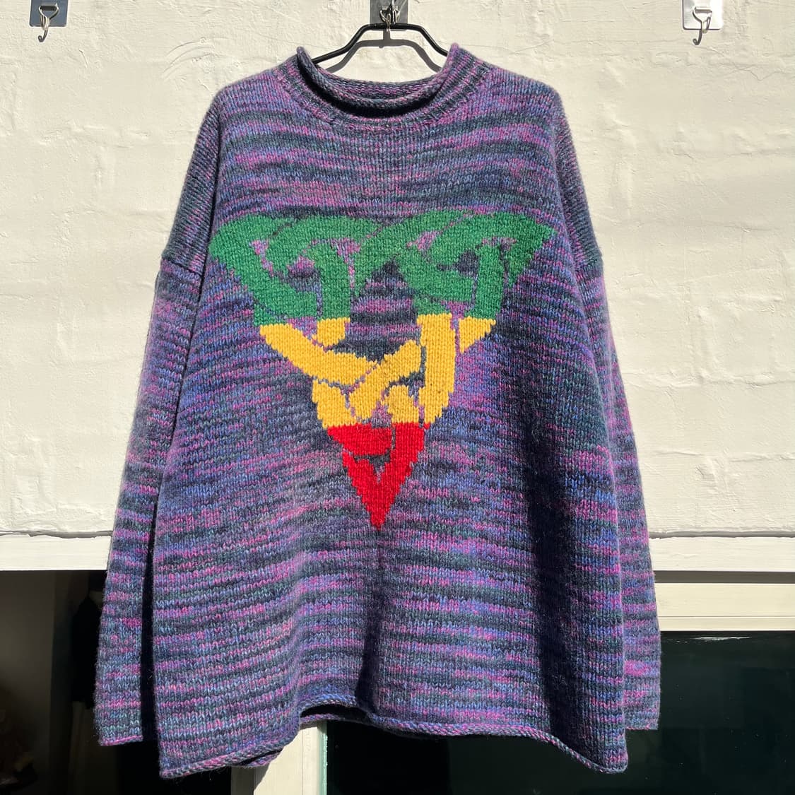 Vintage 빈티지 울 블렌드 스웨터 OS 상품이미지1