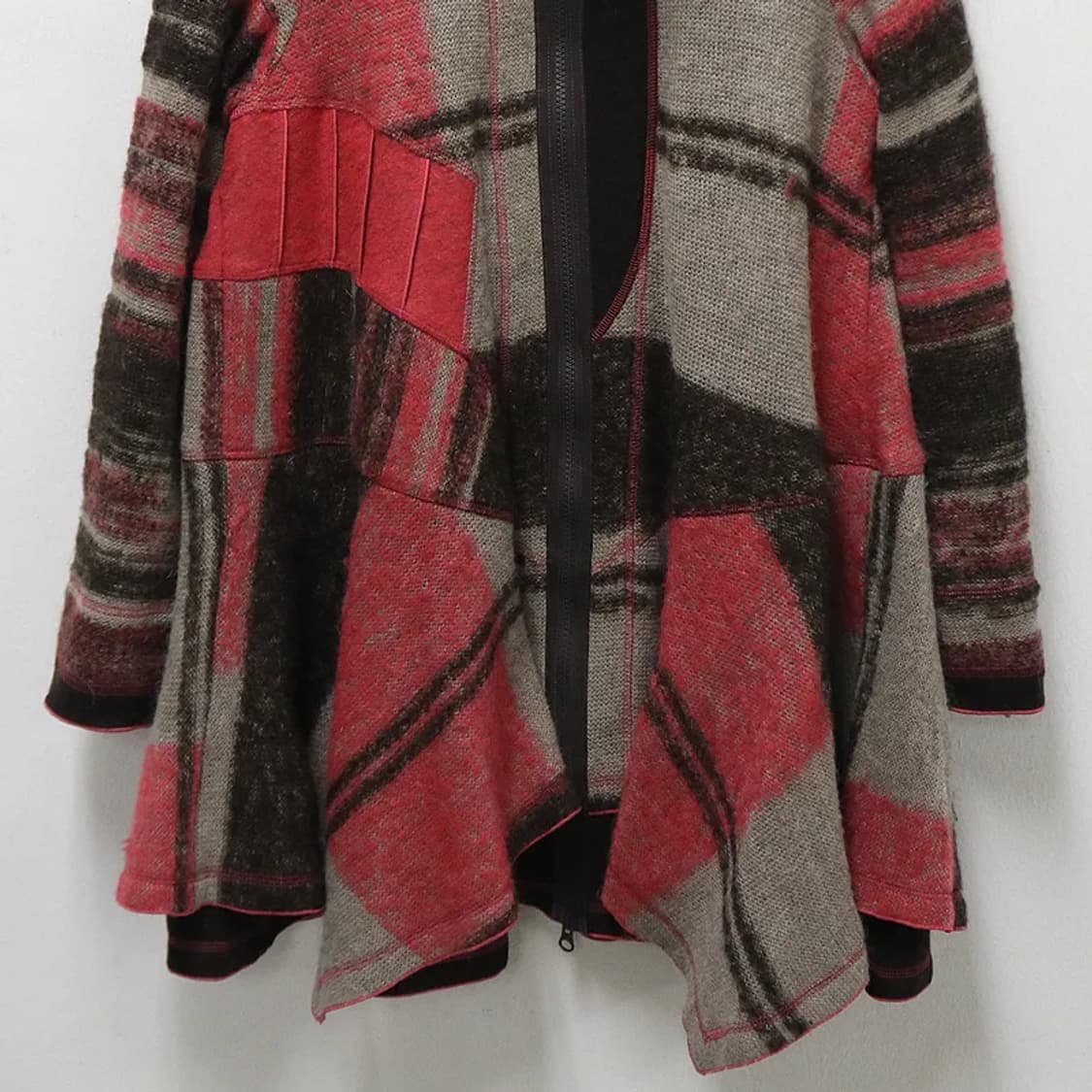 EIKO KONDO 하이넥 패치워크 코트 63507 상품이미지4