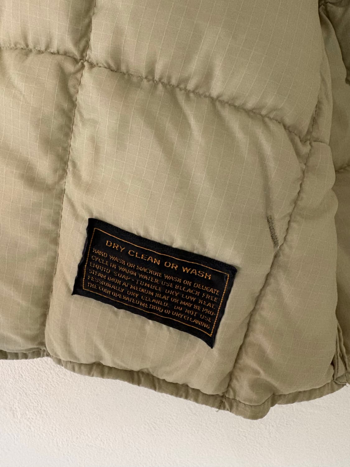 70's Eddie Bauer Puffer Goose down Vest 상품이미지5