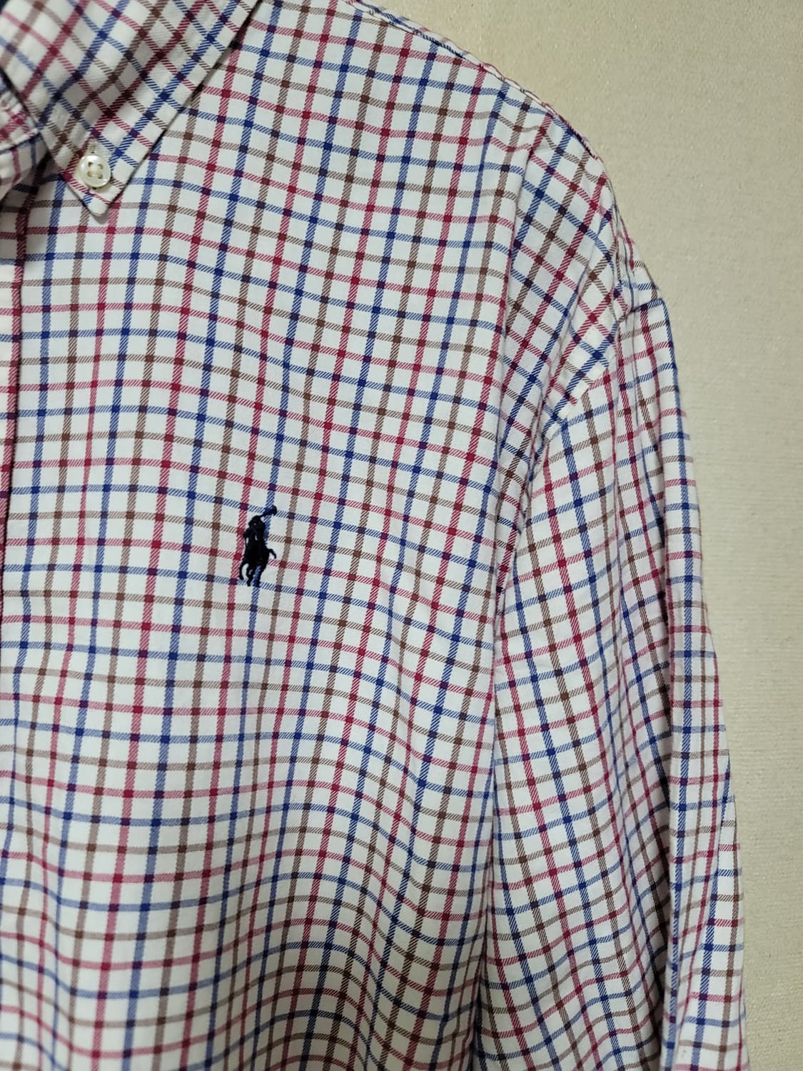 폴로 랄프로렌 체크셔츠 상품이미지3