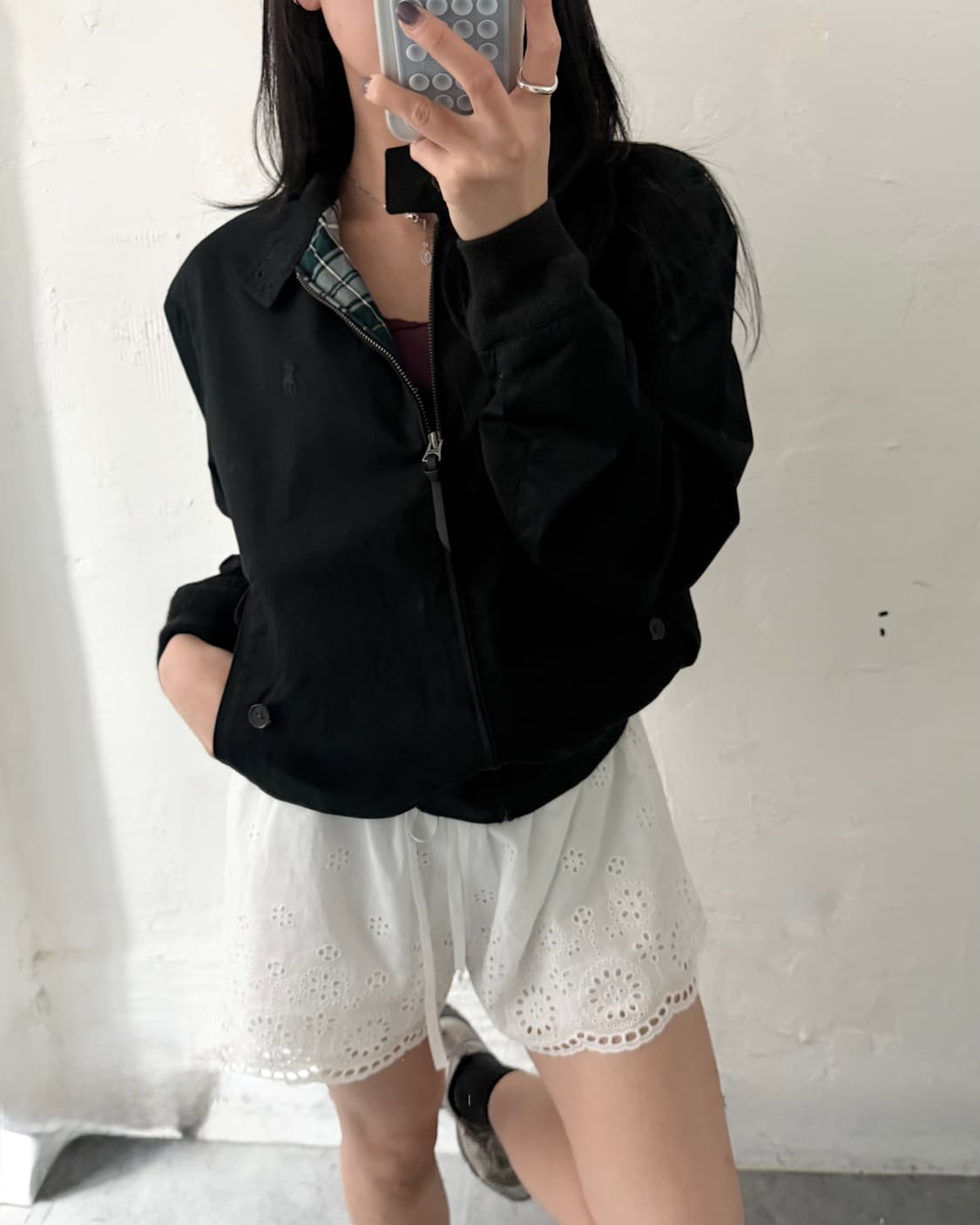 Polo 폴로 랄프로렌 QR신형 블랙 바라쿠타 자켓 상품이미지10