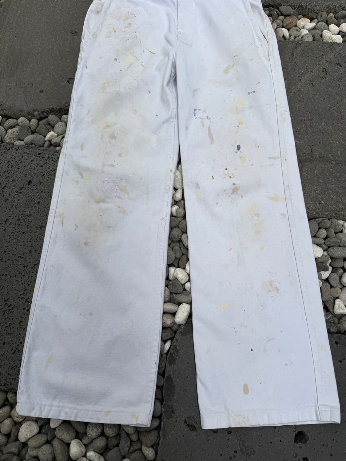 DISTRESSED 70s WHITE FRENCH 70s 프렌치워크팬츠 상품이미지4