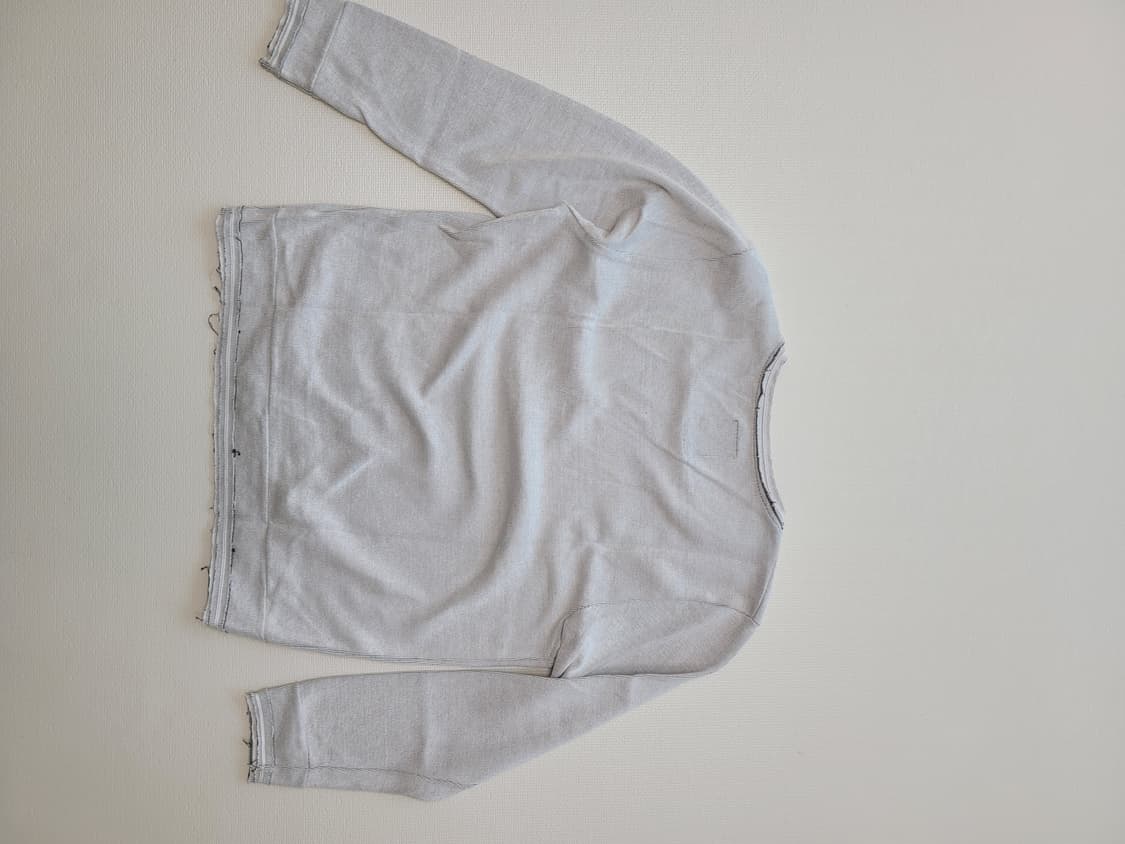 몰리 Mouli 남자 U넥 긴팔 라운드 티셔츠 110 그레이 상품이미지8