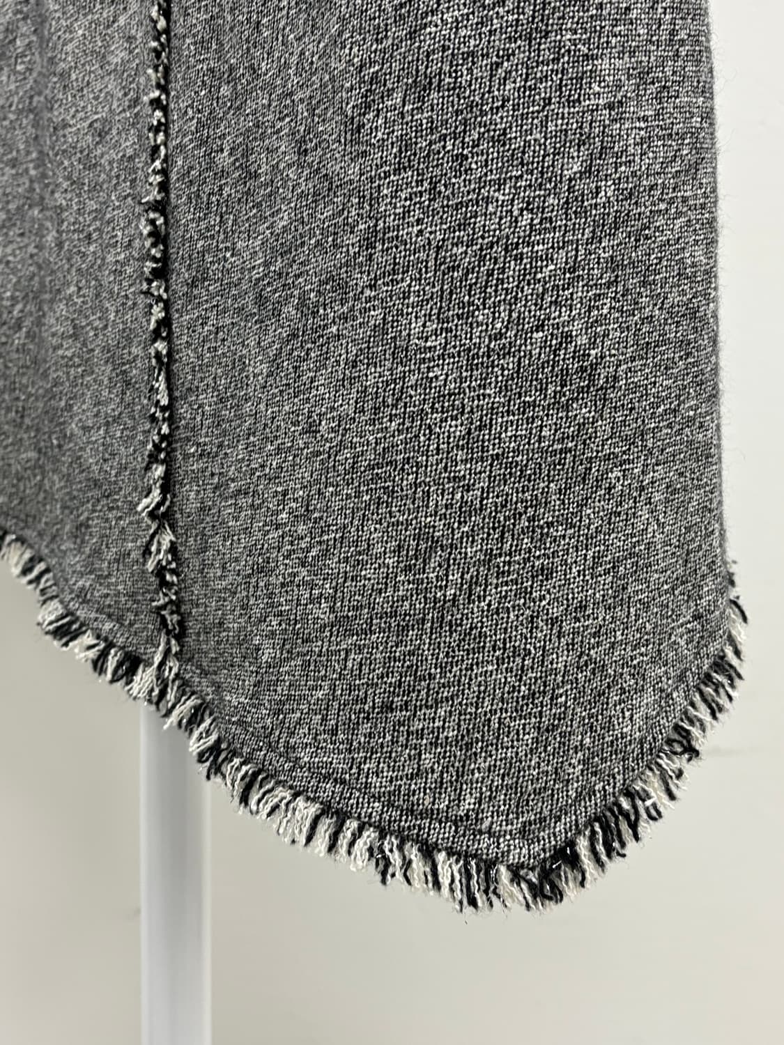 빈티지 그레이 울 스커트 상품이미지6