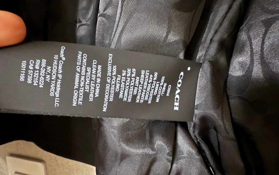 coach 코치 바시티 자켓 M 상품이미지5