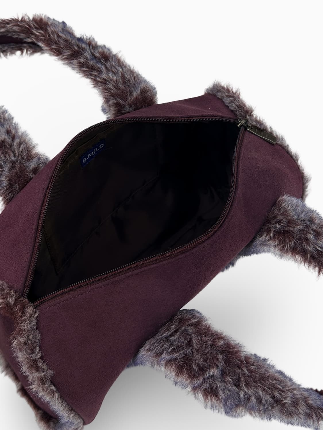 B. Field Faux Fur Trim Shoulder Bag 상품이미지3