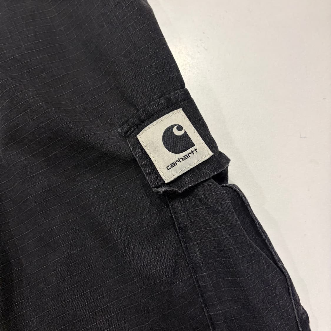 [S] 칼하트 WIP 에비에이션 블랙 카고 바지 팬츠 D135 상품이미지7