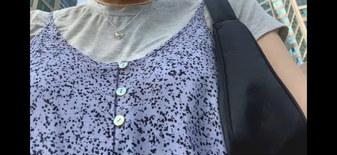 앤아더스토리즈 도트 미니원피스 상품이미지1