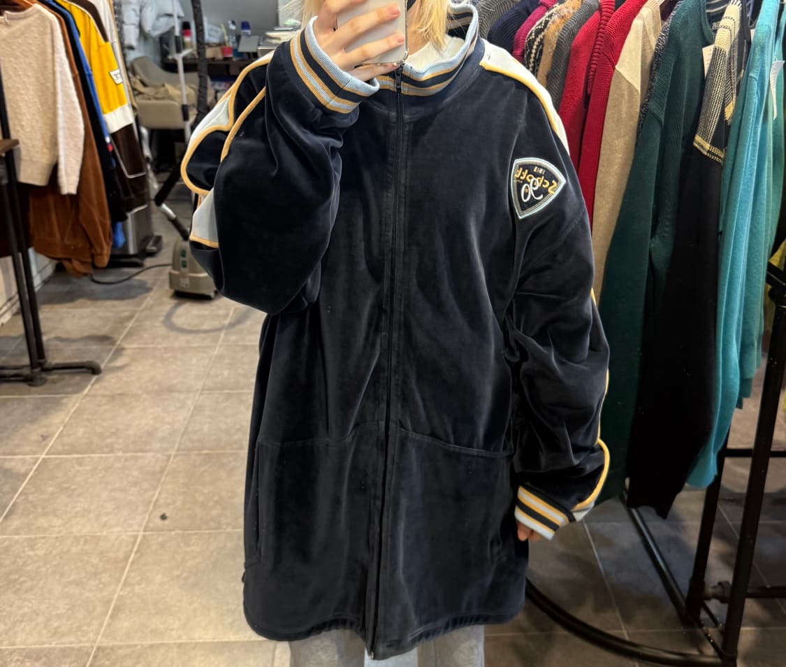 [NO.9] schott벨벳 져지 상품이미지4