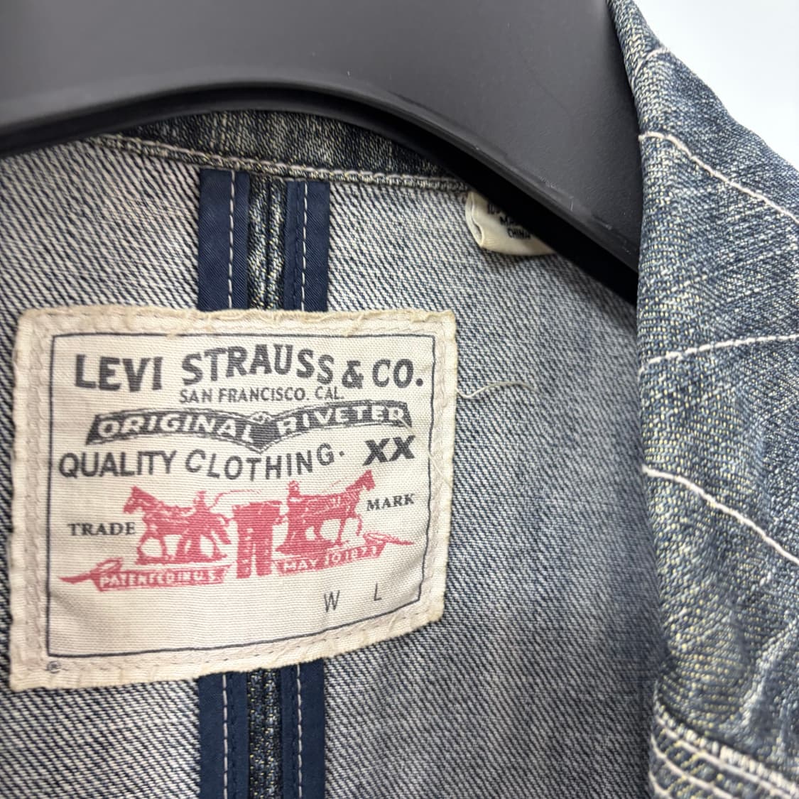 리바이스 워시드 데님 워크 블레이저 자켓 상품이미지7