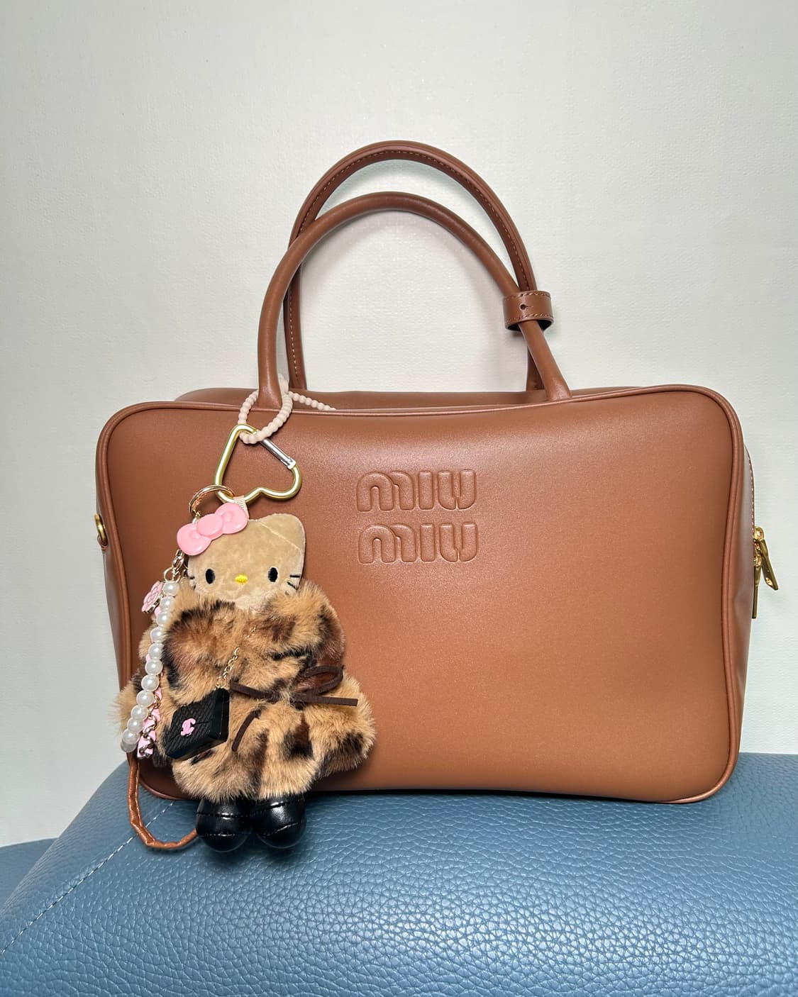 (23)롱다리키티 커스텀키링-🌸 핑크 프릴 레이스 상품이미지8