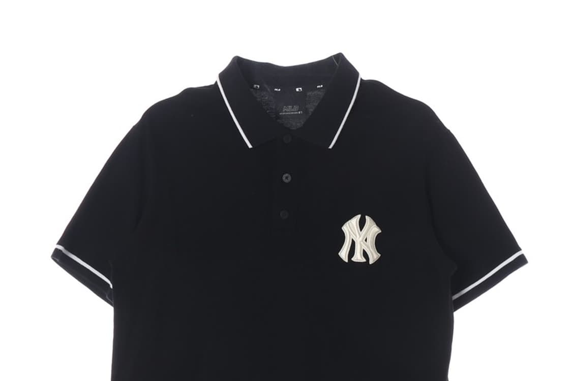 MLB 뉴욕양키스 카라넥 블랙 반팔티 M 상품이미지3