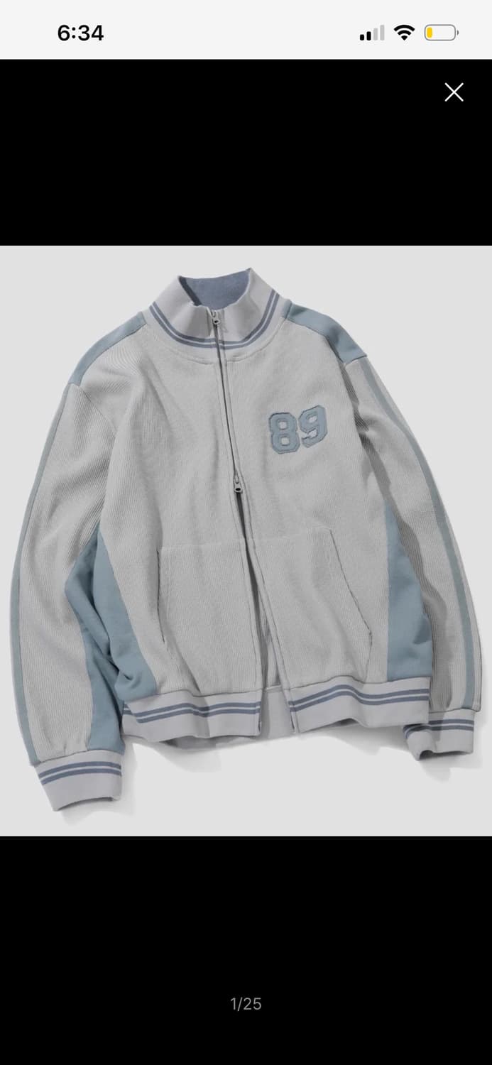 세컨모놀로그 와플 트랙 자켓 상품이미지2