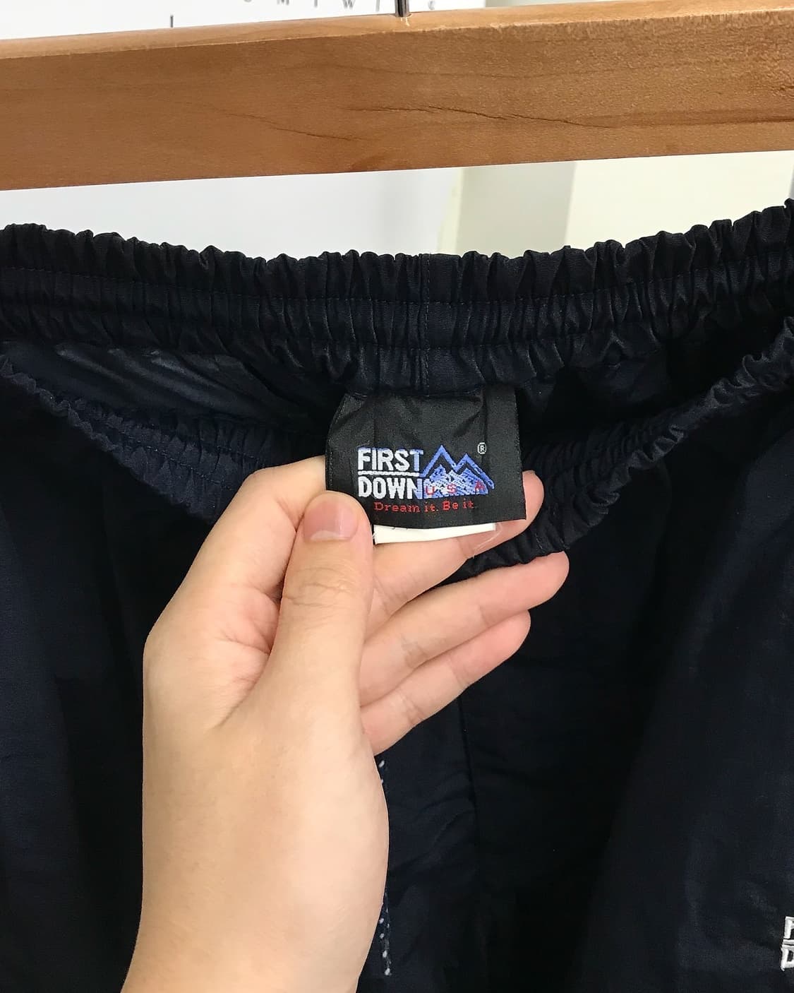 퍼스트다운 usa 나일론 트랙 팬츠 상품이미지5