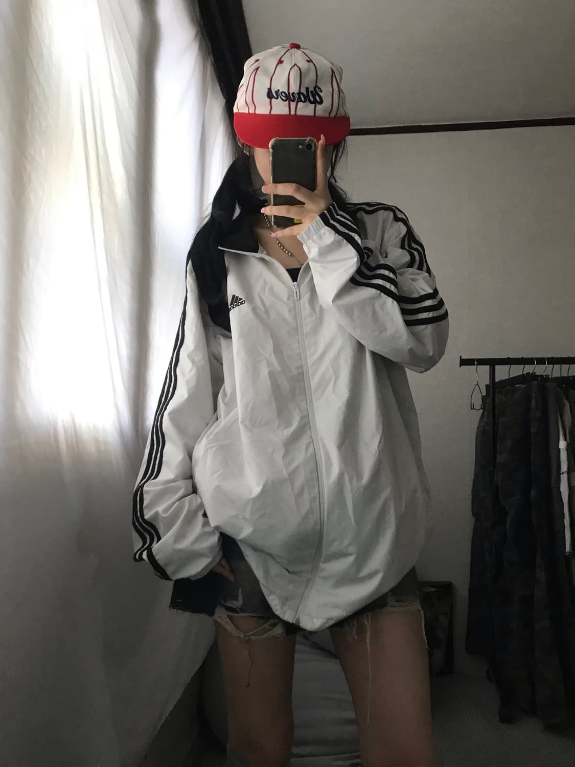아디다스 흰검 바람막이 상품이미지7