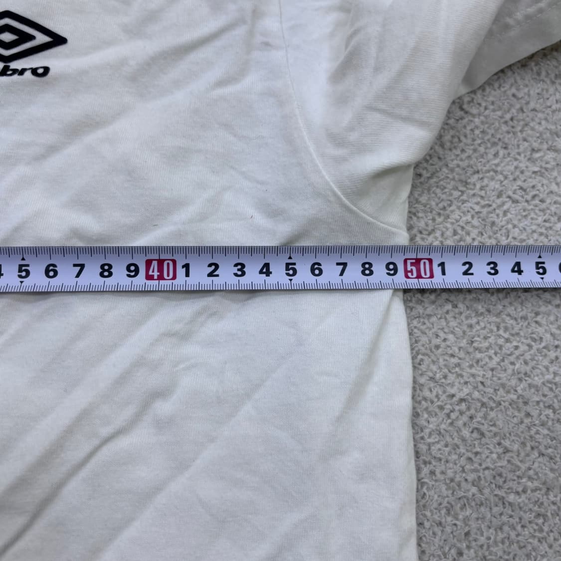 95 엄브로 남성 베이직 로고 반팔 티셔츠 0611E2 상품이미지6