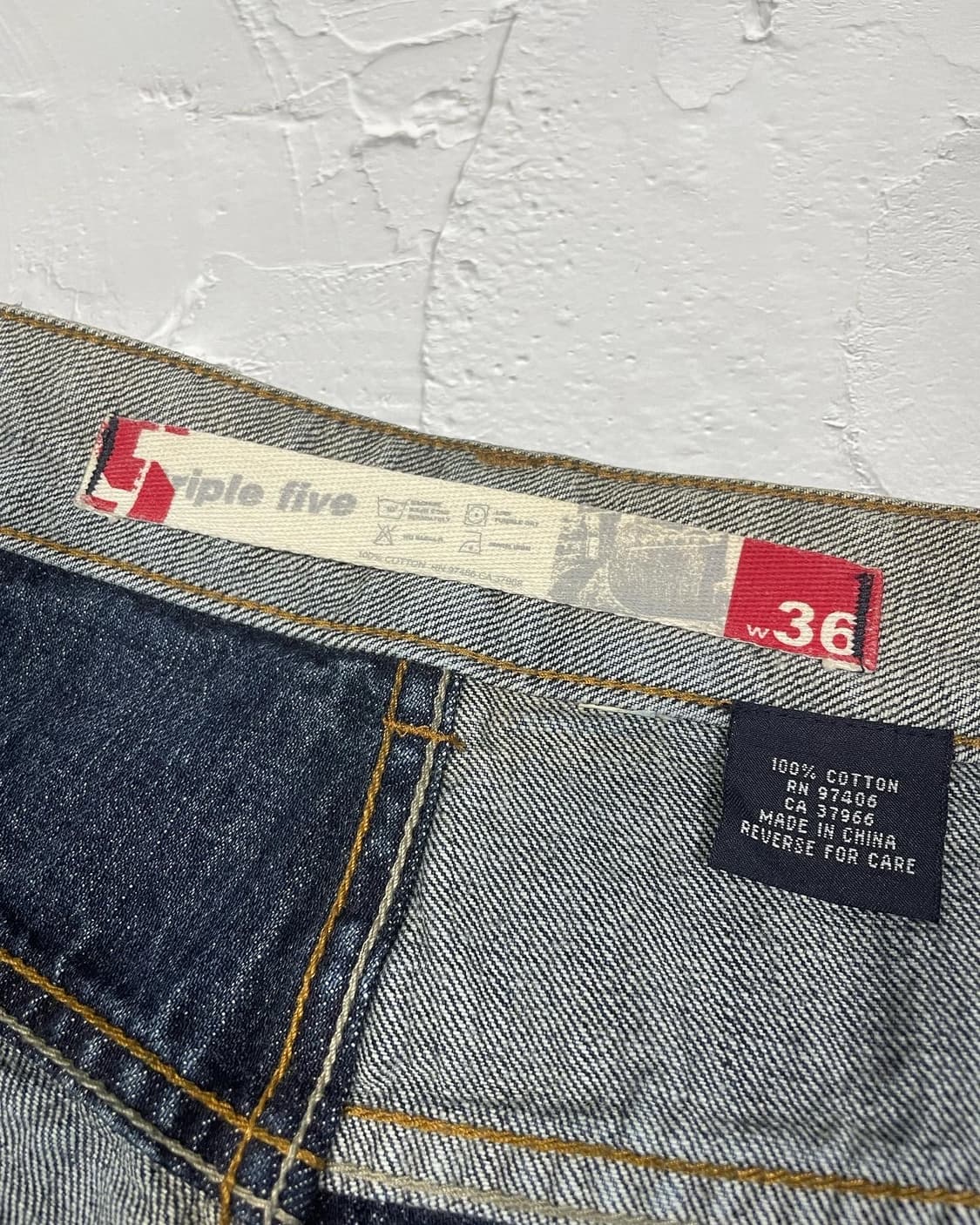 (36) 일본 빈티지 디테일 데님 진 상품이미지6