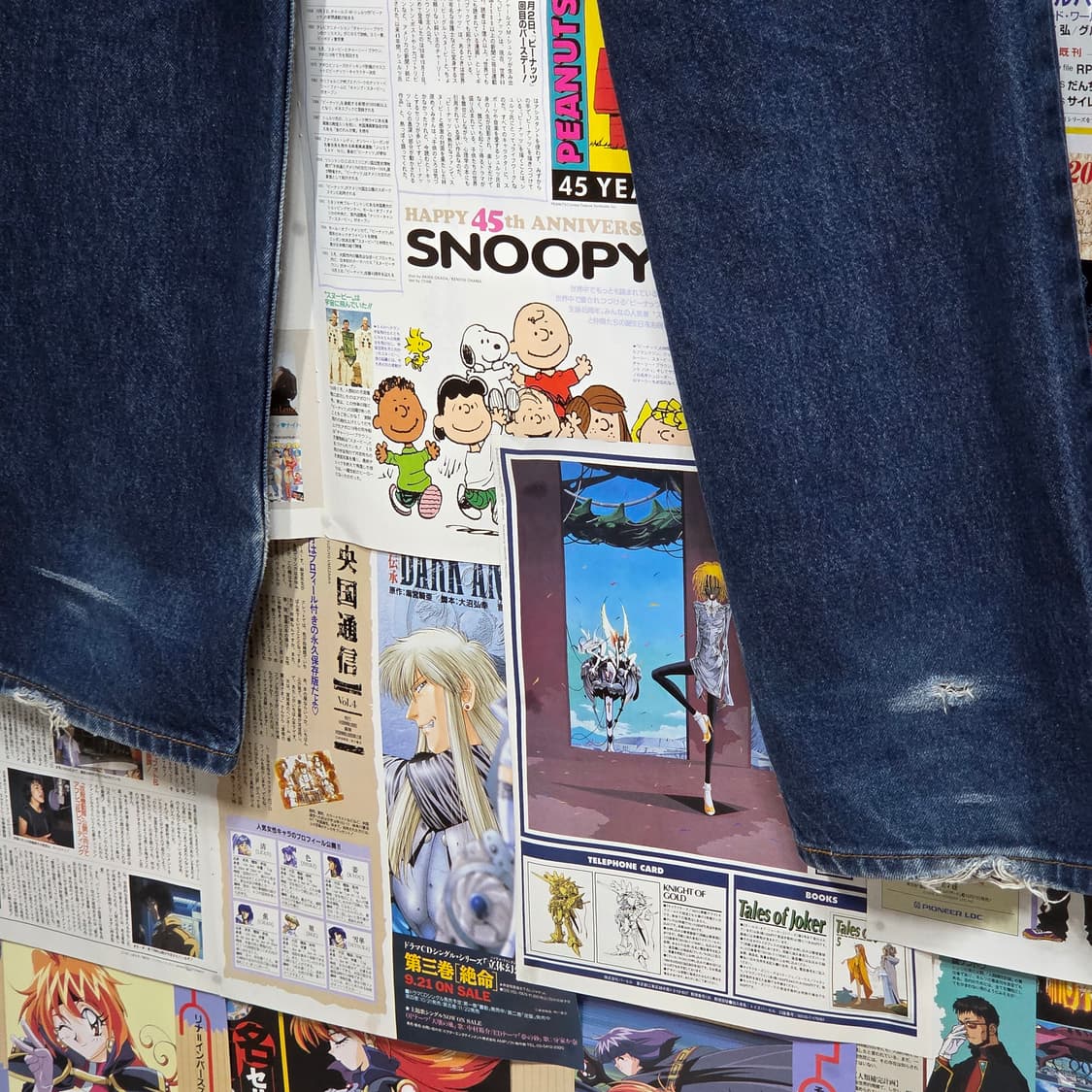 리바이스 206 스트레이트 진청 데님 팬츠 상품이미지5