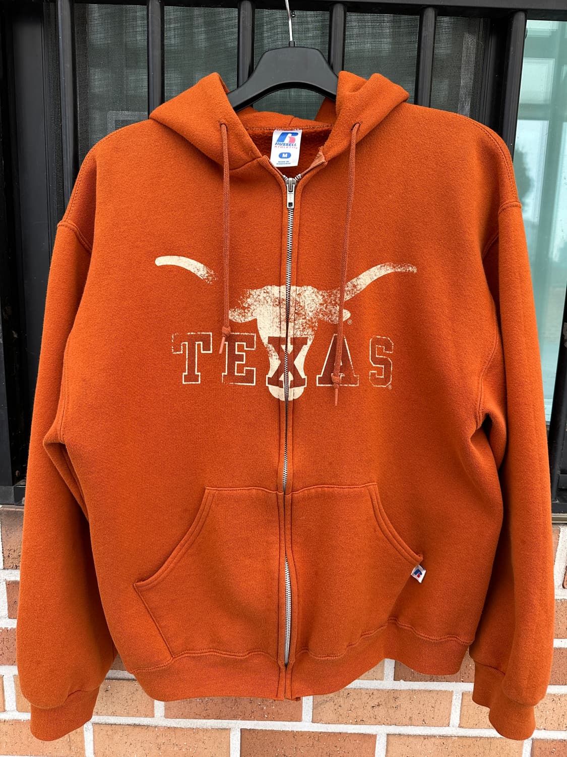 (M) 러셀에슬레틱 텍사스 프린팅 후드집업 상품이미지3