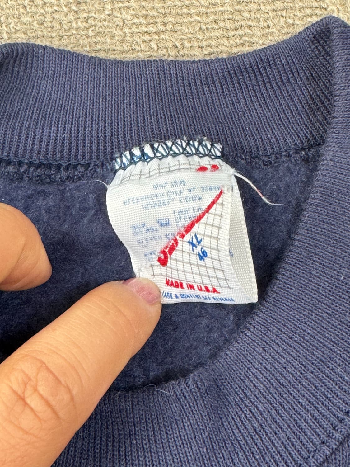 1989 미시간 챔피언십 컬리지 스웻 셔츠 맨투맨 상품이미지2