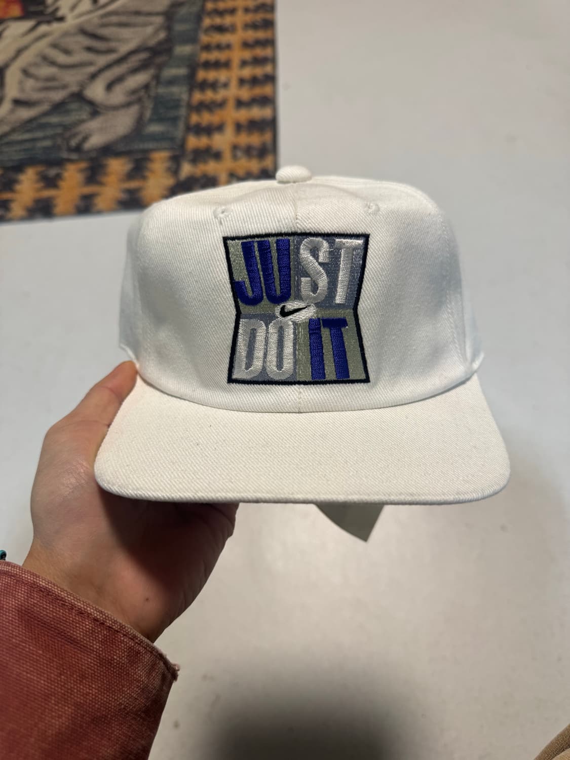 90~00s 나이키 스포츠 just do it 스냅백 데드스탁 볼캡 상품이미지1