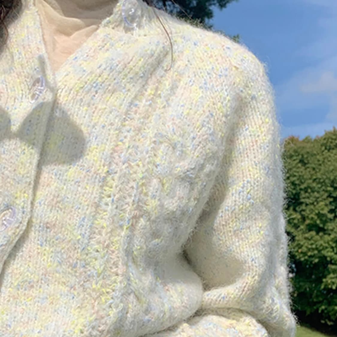 메이비베이비(MAYBEBABY) 디어리스트 벌스데이 가디건 새상품  상품이미지2