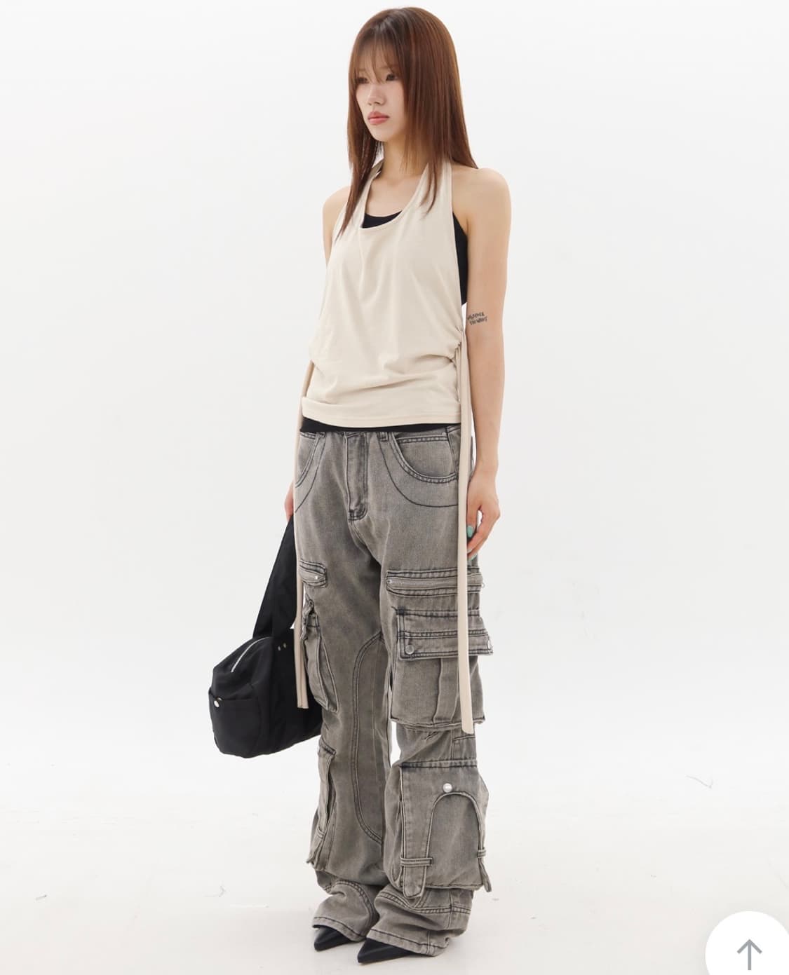 빈티지 카고데님팬츠 상품이미지2